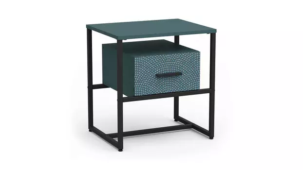 Тумба Palazzo, цвет Морской + печать