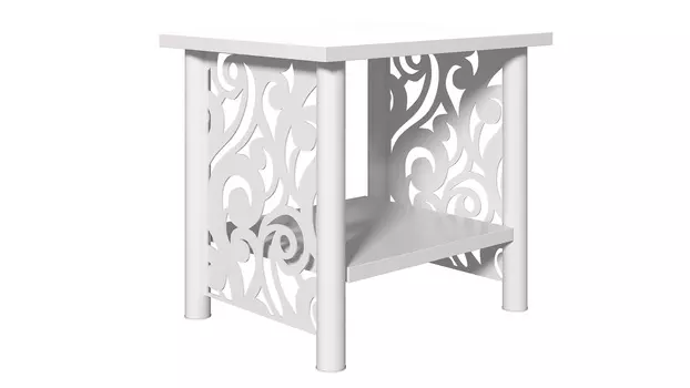 Тумба Parma, цвет Белый шагрень