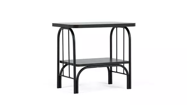 Тумба прикроватная Arfa, цвет Черный шагрень