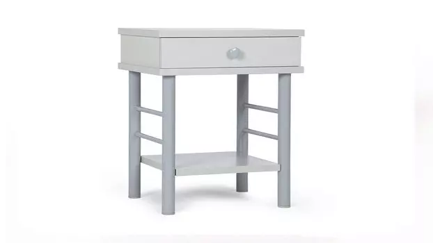 Тумба прикроватная Esta, цвет серый