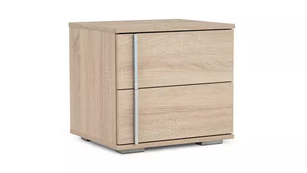 Тумба прикроватная Innovo Pro с беспроводной зарядкой, цвет Дуб бардолино