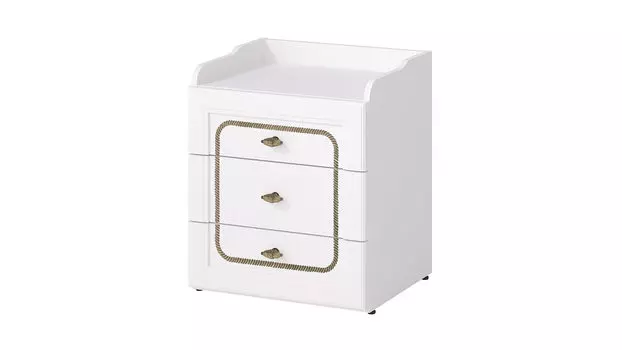 Тумба прикроватная Ricky, цвет Белый премиум