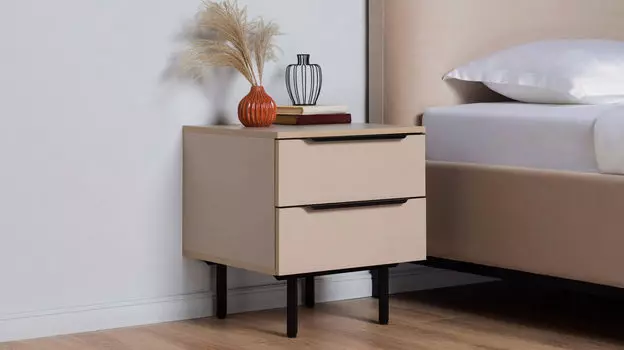 Тумба прикроватная Ruza, цвет Капучино