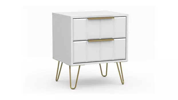 Тумба прикроватная Selenga, цвет Белый Премиум