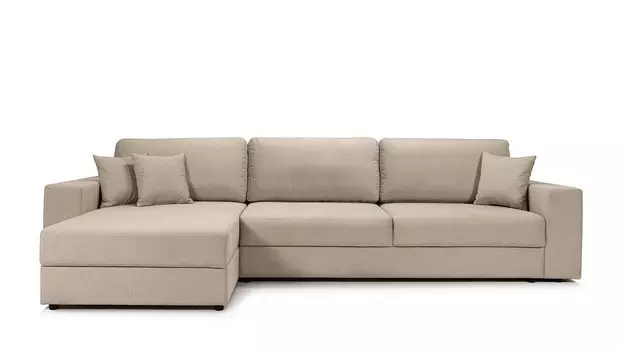 Угловой диван Conti с полкой L