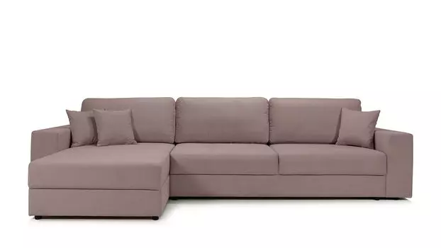 Угловой диван Conti с полкой L