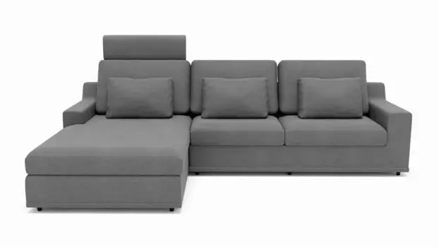 Угловой диван Darwin new с малым канапе слева