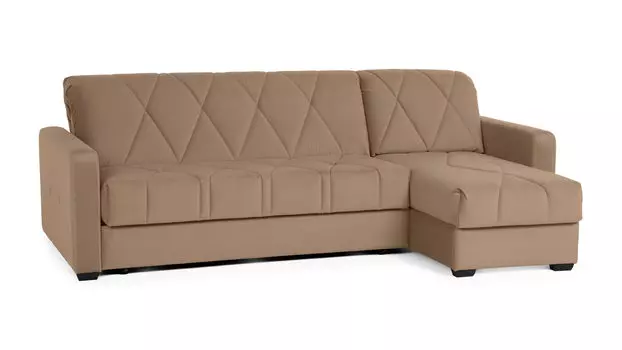 Угловой диван Domo Pro, стежка ромб