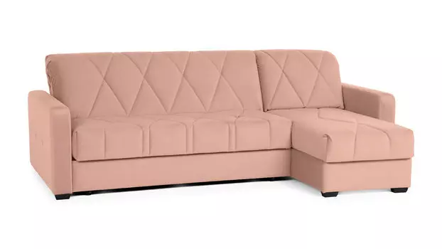 Угловой диван Domo Pro, стежка ромб
