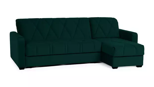 Угловой диван Domo Pro, стежка ромб