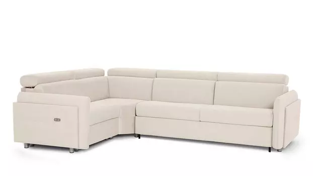 Угловой диван Hogan с реклайнером слева