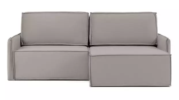 Угловой диван Klark 2 секционный с мягким уровнем посадки и узкими подлокотниками