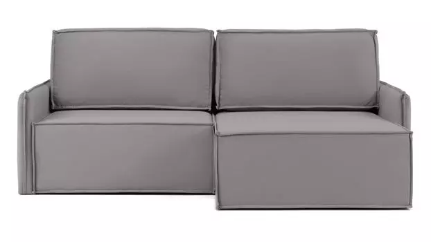 Угловой диван Klark 2 секционный с мягким уровнем посадки и узкими подлокотниками