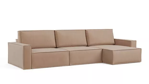 Угловой диван Klark 3 секционный Casanova beige