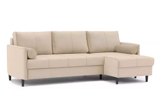 Угловой диван Kvina New с беспружинным матрасом