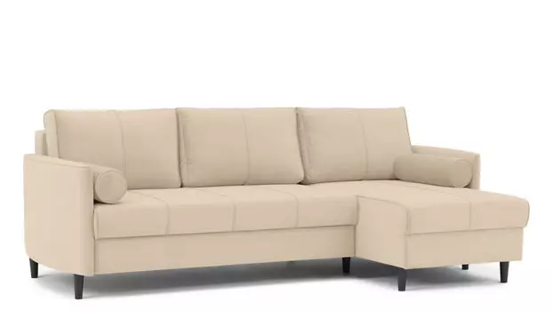 Угловой диван Kvina New с беспружинным матрасом