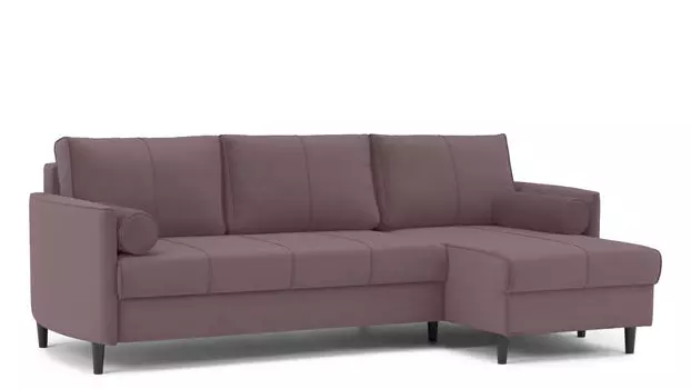 Угловой диван Kvina New с беспружинным матрасом