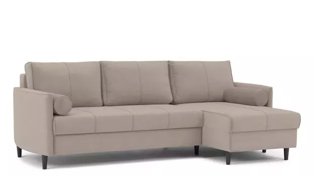 Угловой диван Kvina New с беспружинным матрасом