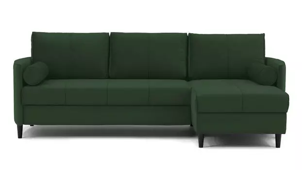 Угловой диван Kvina New с беспружинным матрасом