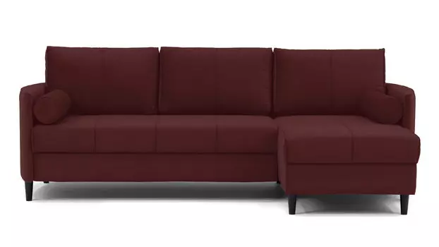 Угловой диван Kvina New с беспружинным матрасом