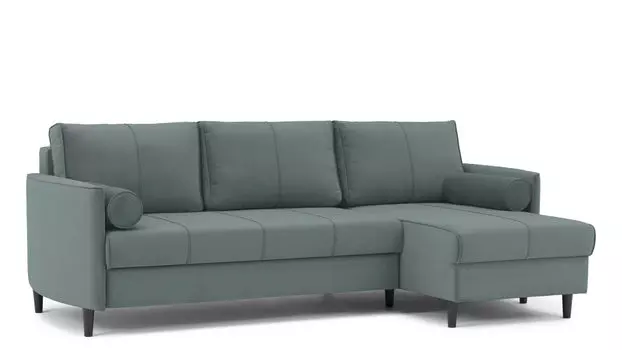 Угловой диван Kvina New с беспружинным матрасом