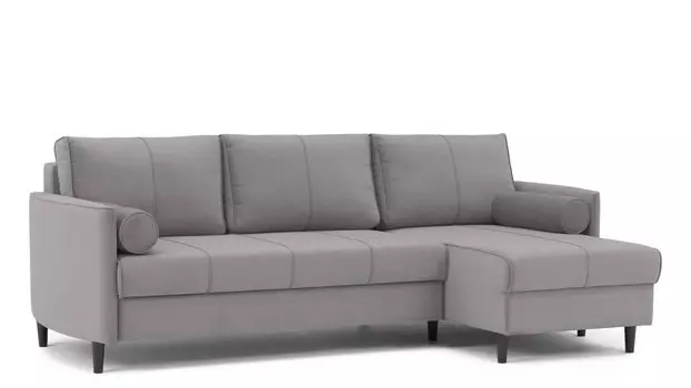 Угловой диван Kvina New с беспружинным матрасом