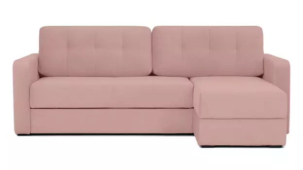 Угловой диван Loko Pro с анатомическим матрасом и широкими подлокотниками