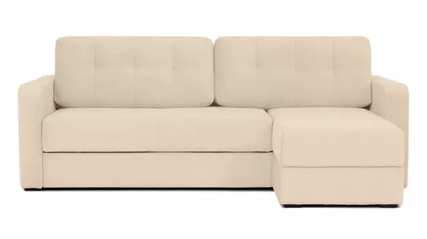 Угловой диван Loko Pro с анатомическим матрасом и широкими подлокотниками