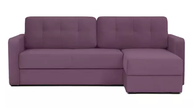 Угловой диван Loko Pro с анатомическим матрасом и широкими подлокотниками