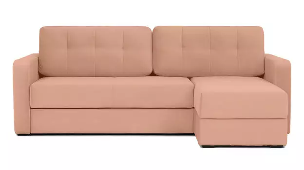 Угловой диван Loko Pro с анатомическим матрасом и широкими подлокотниками