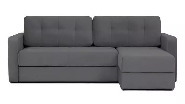 Угловой диван Loko Pro с анатомическим матрасом и широкими подлокотниками