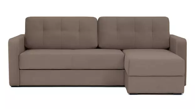 Угловой диван Loko Pro с анатомическим матрасом и широкими подлокотниками