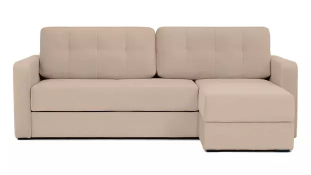 Угловой диван Loko Pro с анатомическим матрасом и широкими подлокотниками