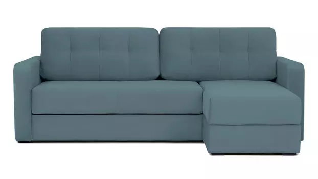 Угловой диван Loko Pro с анатомическим матрасом и широкими подлокотниками