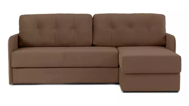 Угловой диван Loko Pro с анатомическим матрасом и узкими подлокотниками