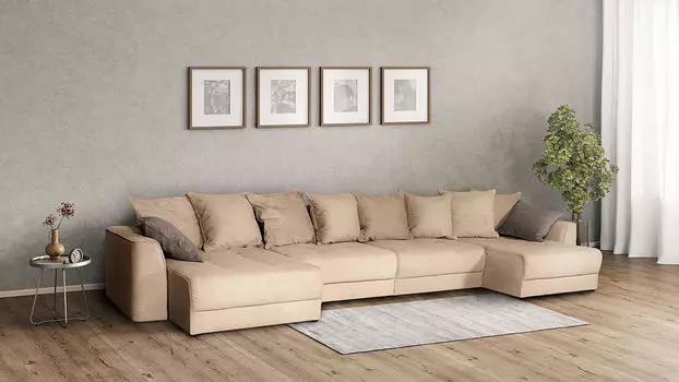 Угловой диван Monako П-образный