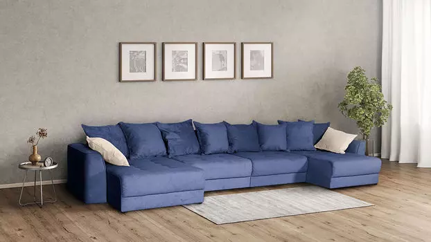 Угловой диван Monako П-образный