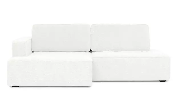 Угловой диван Ralf 2-секционный, без подлокотника справа и с канапе слева