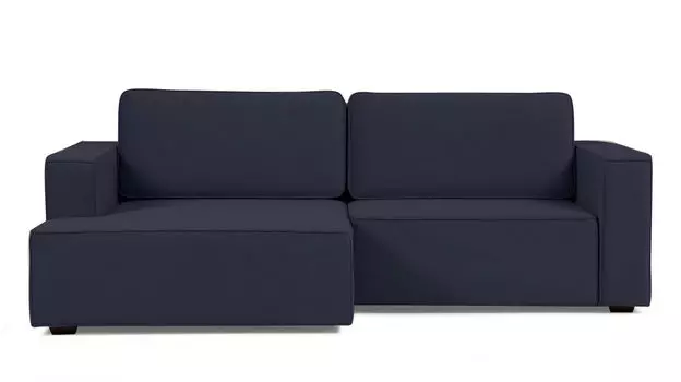 Угловой диван Ralf 2-секционный, с подлокотниками и канапе слева