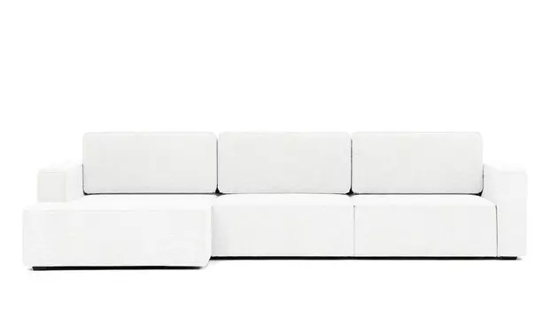 Угловой диван Ralf 3-секционный, с подлокотниками и с канапе слева