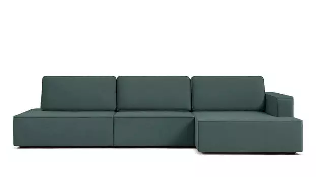 Угловой диван Ralf 3-секционный, с подлокотником R