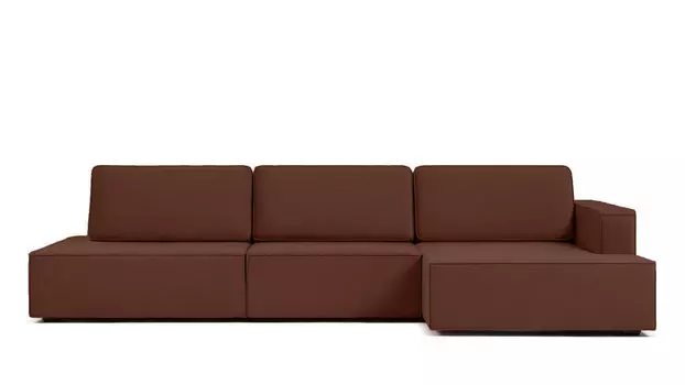 Угловой диван Ralf 3-секционный, с подлокотником R