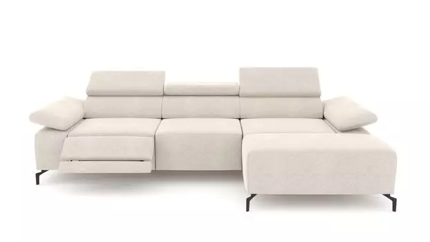 Угловой диван Square new с реклайнером слева