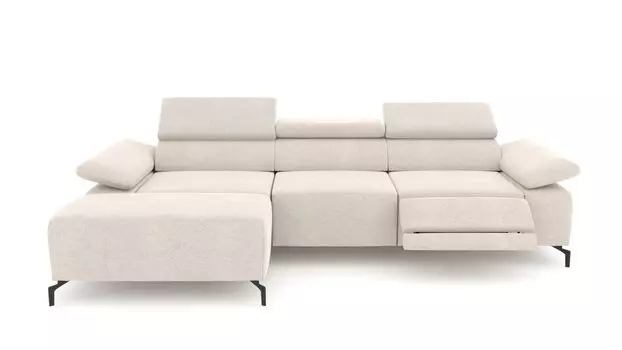 Угловой диван Square new с реклайнером справа