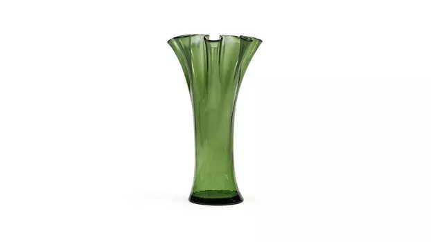 Ваза Artesania 30 см цвет темно-зеленый
