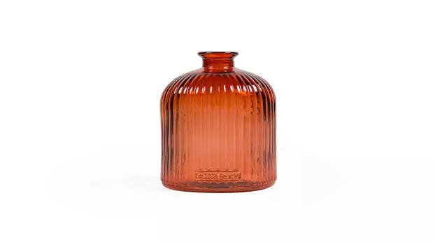 Ваза Daroca 18 см цвет тыквенный