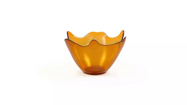 Ваза для фруктов Feston 20 см цвет оранжевый