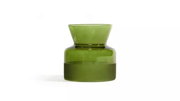 Ваза Lina 16,5 18 см цвет зеленый