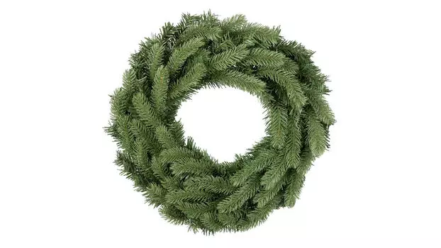 Венок новогодний Mixed Tips 60 зеленый