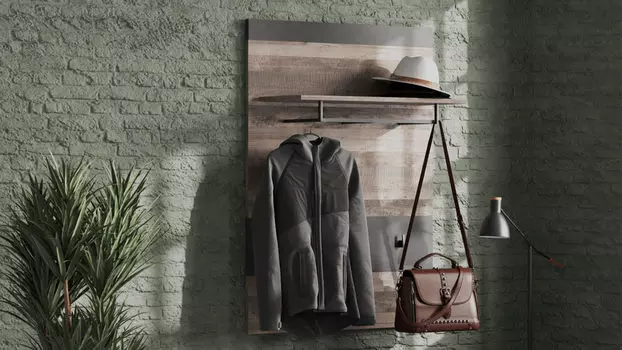 Вешалка Rind, цвет Матера+Дуб гранж колониальный